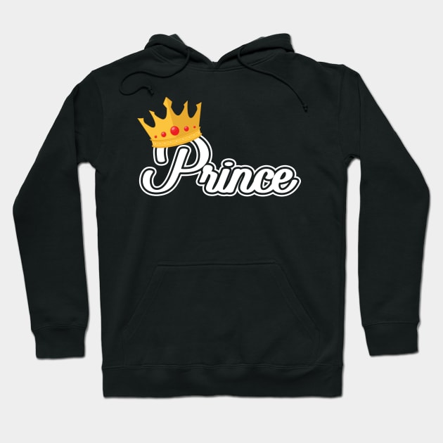 'Prince with Crown' Awesome Costume Halloween Hoodie by ourwackyhome